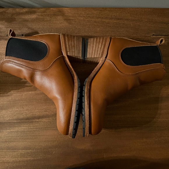 Red Wing Harriet Chelsea Boots – Pecan Boundary Leather Heeled Heritage Sz 7.5 - Picture 4 of 11